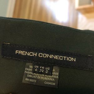 French Connection Dresses - Gorgeous hunter green French Connection dress - 0 French Connection Dresses - Gorgeous hunter green French Connection dress - 0